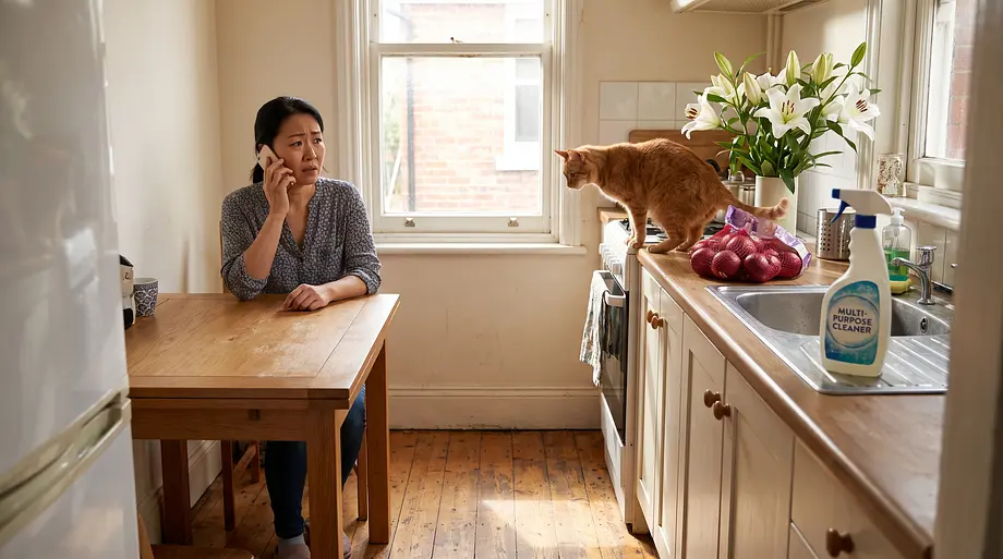 Plantes et aliments toxiques pour les chats : une liste de sécurité