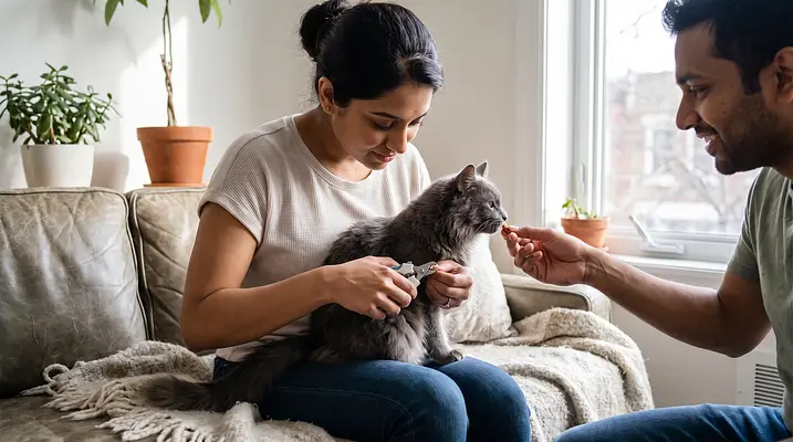 So schneiden Sie die Krallen Ihrer Katze, ohne einen Kampf zu führen